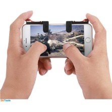 Sepetegelsin Pubg Fortnite Cep Telefonları Için Oyun Adaptörü Ikili Ateş Tetik Set