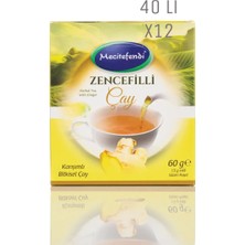 İlkyaz Fashion Zencefilli Çay 40’lı Poşet Çay 12 Adet