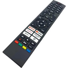 Herz Vestel 75UT9740 Ile Uyumlu Smart Tv Kumandası-Mikrofonsuz