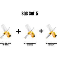 Sgs Set-5 (Havşa Matkap Ucu 3 Mm+3,5 Mm+4 Mm)