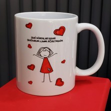 İlkyaz Fashion Öğretmene Hediye Özel Tasarım Kupa Bardak