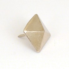 İlkyaz Fashion Febko Altın, Sarı Piramit Kabara Raptiye 24 mm - 10 Adet