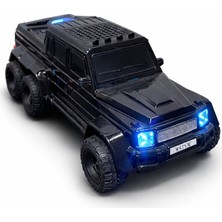 Wster WS-G63  LED Işıklı Jeep Tasarımlı Kablosuz Hoparlör Siyah