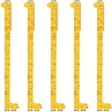 Eco Lounge Sevimli Sarı Zürafa Boy Ölçüsü Sticker