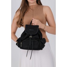 Silver & Polo Silver Polo SP1207-M206 Kadın Sırt Çantası Siyah