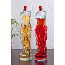 İlkyaz Fashion Venüs Yağdanlık - Kadın Figürlü Sirkelik Sosluk 200 ml 2li Set
