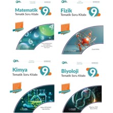 PALME YAYINLARI 9.sınıf Joker Matematik - Fizik - Kimya - Biyoloji Tematik Soru Bankası