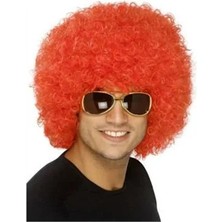İlkyaz Fashion Kabarık Bonus Peruk Saç - Turuncu