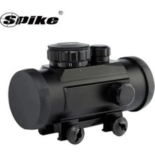 Leidory Spike 1X30MM Taktik Kapalı Reflex Red Dot Nişangâh - Geniş Görüş Açısı, Kırmızı Renk Nokta - 22MM