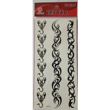 İlkyaz Fashion Geçici Dövme Şablonu 3lü - M071