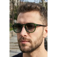 Polarize Yeşil Unisex Güneş Gözlüğü 1368 C4101 - TR90 Esnek Dayanıklı Çerçeve