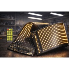 Teknikerelektrik Cata CT-4568 Rgb LED Matrix Panel 12X59,5CM Sticker Screen (Bluetooth - Kumanda)