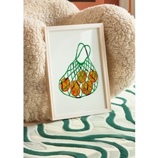 Des Vu Print File Çanta Posteri,mutfak Temalı Çerçevesiz Poster