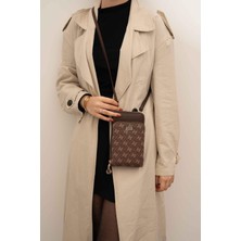 Silver & Polo Silver Polo SP1011-M178 Kadın Çapraz Çanta Kahverengi