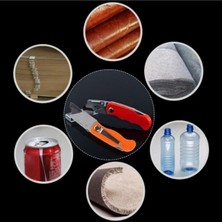 İlkyaz Fashion 5 Bıçaklı Çok Amaçlı Katlanabilir Falçata Halı Alçıpan Falçatası