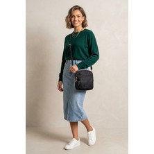 Silver & Polo Silver Polo SP1220-M206 Kadın Çapraz Çantası Siyah