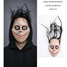 LTG Nova Saçlı Momo Korku Maskesi 24X16 cm