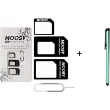 İlkyaz Fashion Dokunmatik Kalem Stylus Dokunmatik Kalem ve Sim Kart Adaptörü