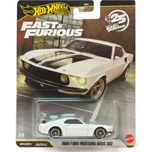 Hot Wheels Premium Fast And Furious 1969 Ford Mustang Boss 302 HNW46-JHW72