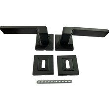 Epilons Sofuoğlu Rozet Anka Mat Siyah Oda Kapı Kolu