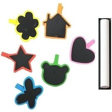 İlkyaz Fashion Ahşap Yazı Tahtalı Mandal Seti