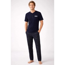 Pemilo Erkek 01199 Kısa Kol Siprem Pijama Takımı