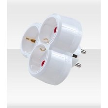 Epilons Ay-Ka Safir Topraklı Üç Yol Priz