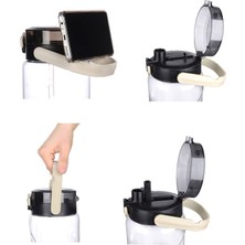 İlkyaz Fashion Şeffaf Matara - 2000 ml - 67,6 Oz - Watermode Matara