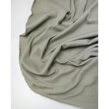 Kumaş Parça Çağla Yeşili Renkte Bebe Ribana Kumaş En: 80CM