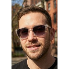 Polarize Şeffaf Unisex Güneş Gözlüğü 1348 C0000 - TR90 Esnek Dayanıklı Çerçeve