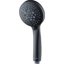 Fause El Duş Başlığı 9 Fonksiyonlu Siyah KE125-B