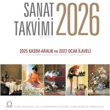 Lisinya Sanat Takvimi 2026 Duvar Takvimi