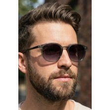 UV400 Polarize Füme Unisex Güneş Gözlüğü 1373 C8201 - TR90 Esnek Dayanıklı Çerçeve