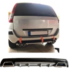 Oto h.i.t. Ford Fusıon 1 Uyumlu Body Kit Difüzör 2 Çıkış Kare Gri Model 3