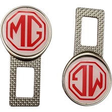 Şenyıldız Aksesuar Mg Metal Kemer Görseli 2 Adet Çift Yönlüdür Logosu