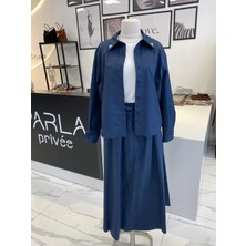 Wennora Lacivert Etekli Takım