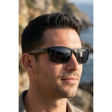 UV400 Korumalı Polarize Siyah Erkek Güneş Gözlüğü 1306 C0201