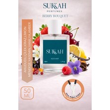 Sukkah Perfumes Berry Bouquet Kadın Parfüm Edp 50 ml – Çilek, Ahududu, Kiraz, Frenk Üzümü, Limon, Yasemin, Misk