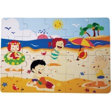 Eco Lounge 1282-CS Chiva, Ahşap Yer Puzzle