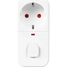 Derin Stok Isıya Duyarlı Devre Akım Korumalı Duvar Tekli Anahtarlı Priz Fiş 16A/250V 750