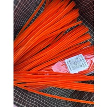 A008 Kod Mutkin Şönil 100 Lü Turucnu Renk 30 cm -🛍️ Yoğun Tüylü Hobi Çubuğu Tel El Işi 100 Lü Paket💐