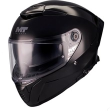 Kask mt FF18SV Thunder 4 Sv Pure A1 Parlak Siyah Full Face (Kapal