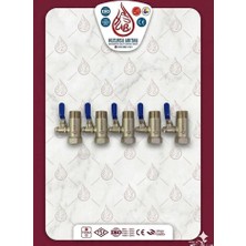 Eco Su Arıtma Cihazı Hat Alma Küresel Vana Seti-5 Li Paket