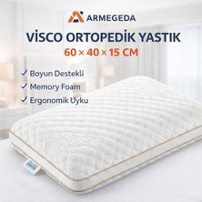 armegeda sıradışı tasarımlar Armegeda Colojen Visco Ortopedik Yastık – Ergonomik Uyku Konforu