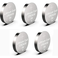 Derin Stok Yuma CR2430 Süper Lityum 3V 5’li Kart Düğme Pil