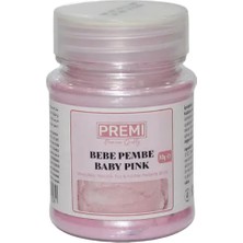 Premi Yenilebilir Metalik Toz Gıda Boyası 10 gr Bebe Pembe