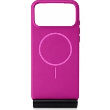 Yapax Iphone 17 Pro Max  Apple ile Uyumlu Lansman Içi Kadife Esnek Soft Silikon Kılıf