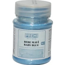 Premi Yenilebilir Metalik Toz Gıda Boyası 10 gr Bebe Mavi
