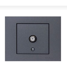 Ovivo Uydu Prizi Çerçeve Dahil Füme