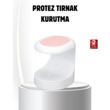 LED Mini Oje Kurutucu Taşınabilir Hızlı Kuruma Cihazı 3 LED Işıklı